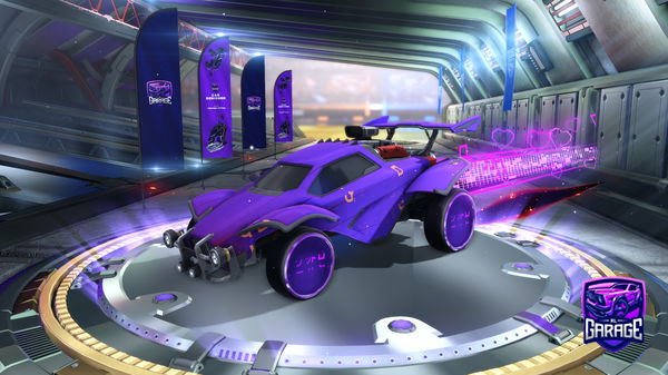 A Rocket League car design from CBMC258