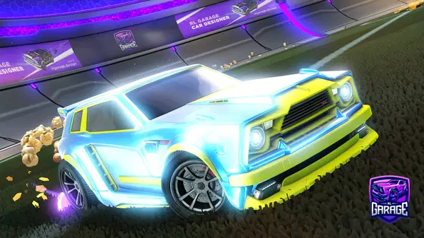 A Rocket League car design from beroooo12345