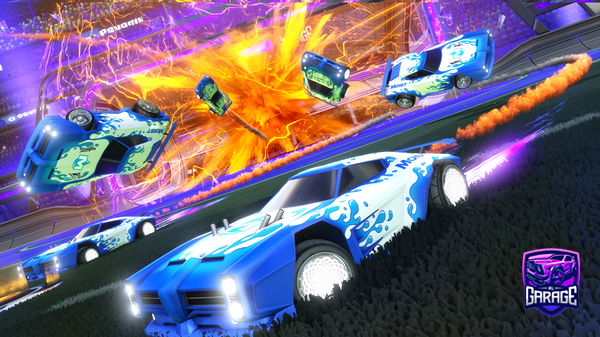 A Rocket League car design from L2_bober_