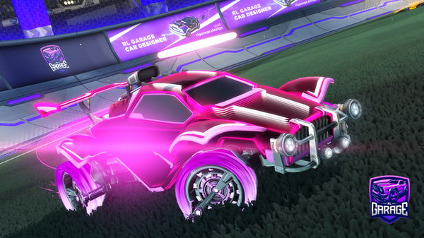 A Rocket League car design from Ghost_On_PS4
