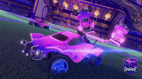 A Rocket League car design from Mimihime