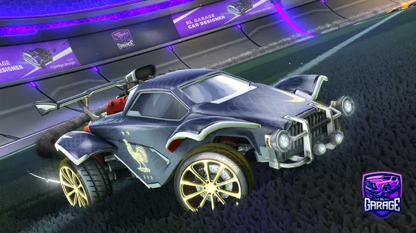 A Rocket League car design from TOTYBarryScott