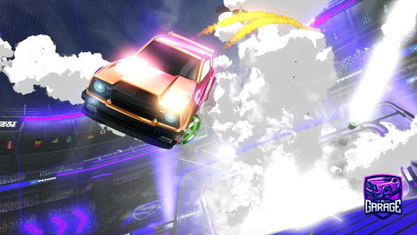 A Rocket League car design from obanan