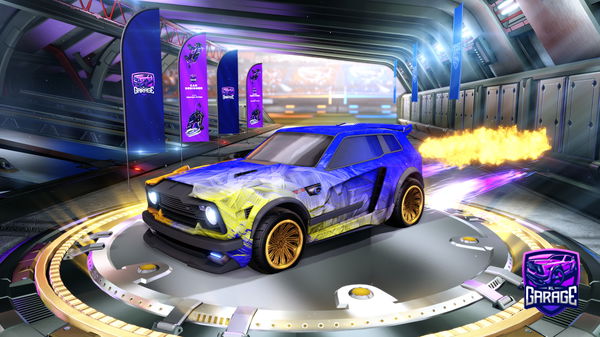 A Rocket League car design from kimyyk