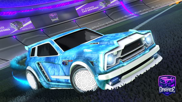 A Rocket League car design from BtoXXX