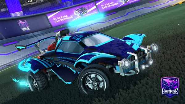 A Rocket League car design from AshyNaruto