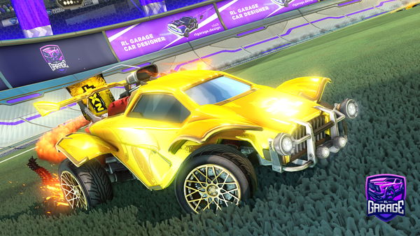 A Rocket League car design from Alonso86