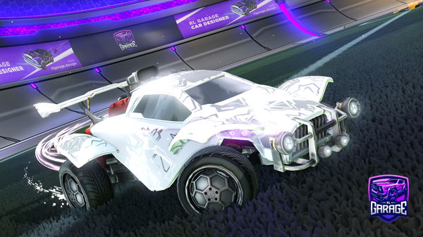 A Rocket League car design from Foxy8-Ita