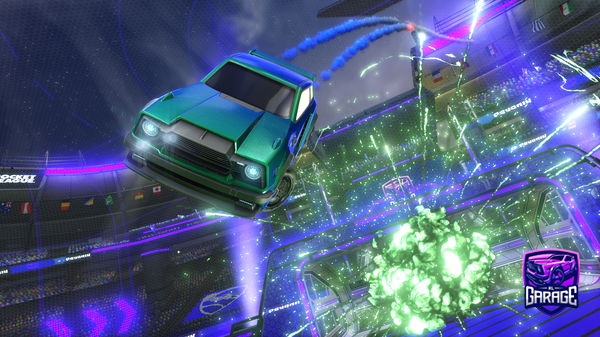 A Rocket League car design from spicy16236