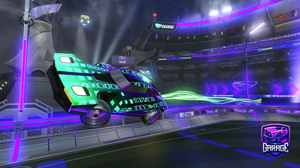 A Rocket League car design from GPRL