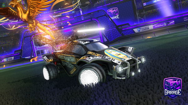 A Rocket League car design from Schnoettlepel