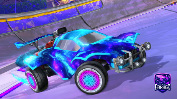 A Rocket League car design from Lucaszz