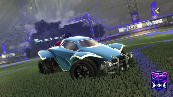 A Rocket League car design from cfd