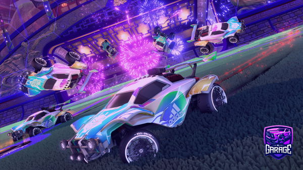 A Rocket League car design from Marvin1XD