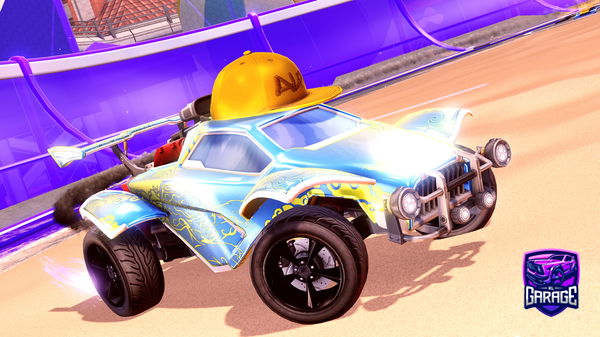 A Rocket League car design from Liquid_slb