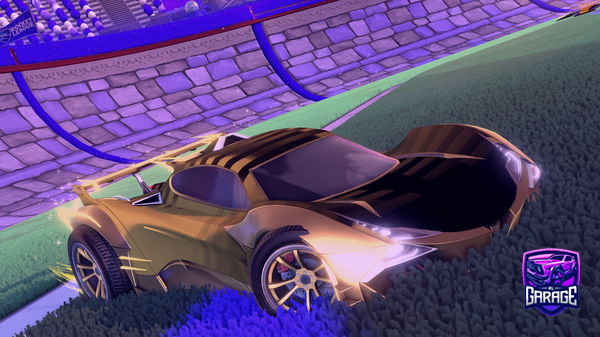 A Rocket League car design from vxflx