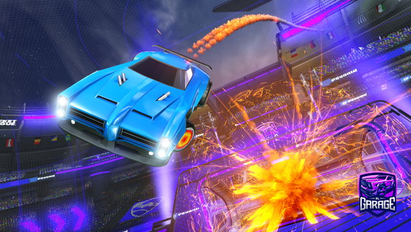 A Rocket League car design from Blake88