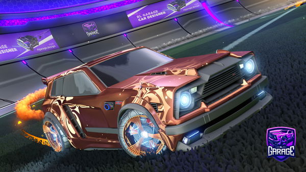 A Rocket League car design from xPrExYx