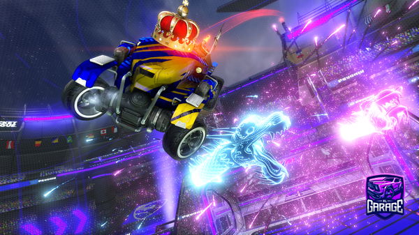 A Rocket League car design from Luvsuft