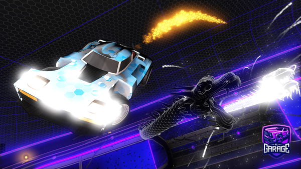 A Rocket League car design from JTheW