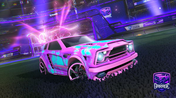 A Rocket League car design from sgurd