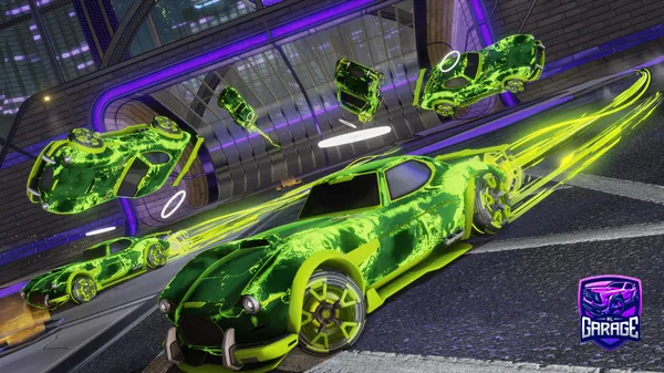 A Rocket League car design from RLGarage