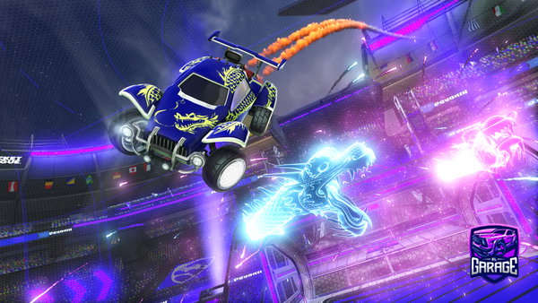 A Rocket League car design from reboper09