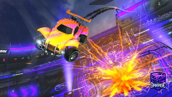 A Rocket League car design from Thirdkiller3467onxbox