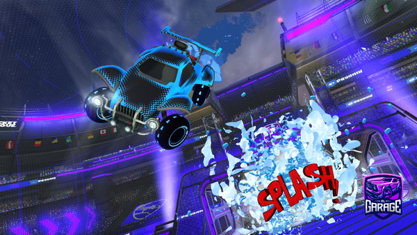 A Rocket League car design from matawruk