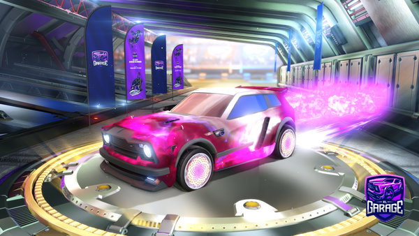 A Rocket League car design from VISION_hoTsam07