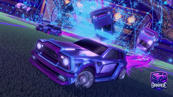 A Rocket League car design from MrFett7