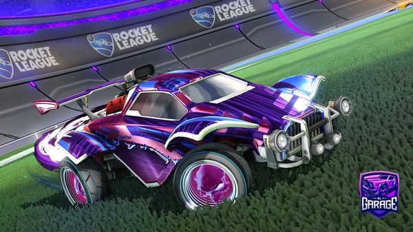 A Rocket League car design from xltrr