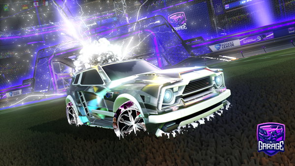 A Rocket League car design from EnvyN8