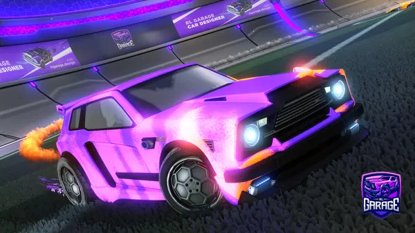 A Rocket League car design from YungWilllyy