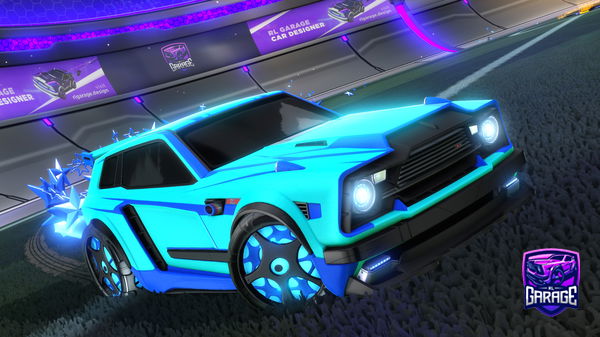 A Rocket League car design from Misha76_