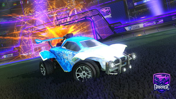 A Rocket League car design from Pulse_Nk