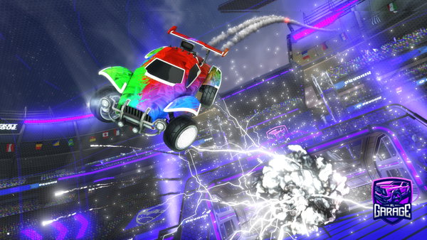 A Rocket League car design from Viki1009