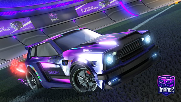A Rocket League car design from ishaq_k06