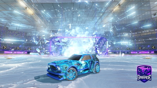 A Rocket League car design from LsDarkk