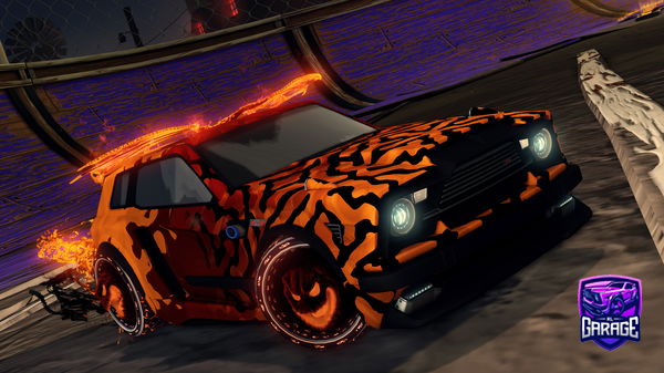A Rocket League car design from Khaizen10
