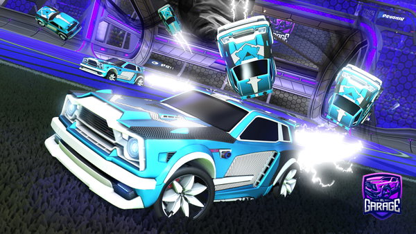 A Rocket League car design from Polka