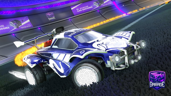 A Rocket League car design from Dwoody97