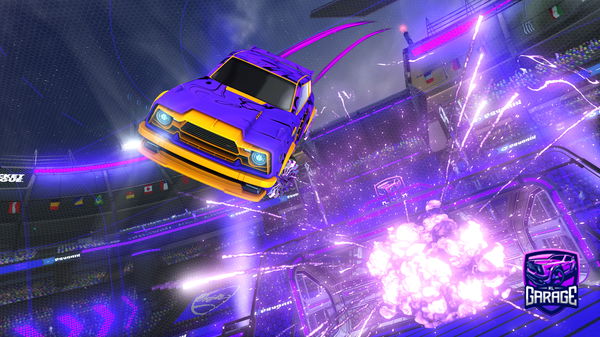 A Rocket League car design from KrippTide