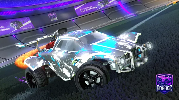 A Rocket League car design from Gio-matrixYT