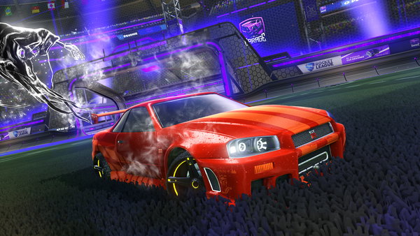 A Rocket League car design from Cal-_-