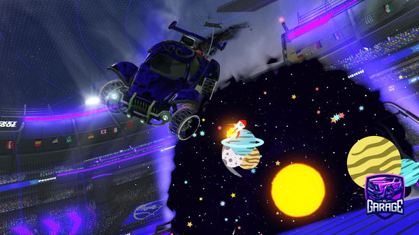 A Rocket League car design from Deamone