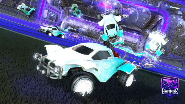 A Rocket League car design from qtJ0SH