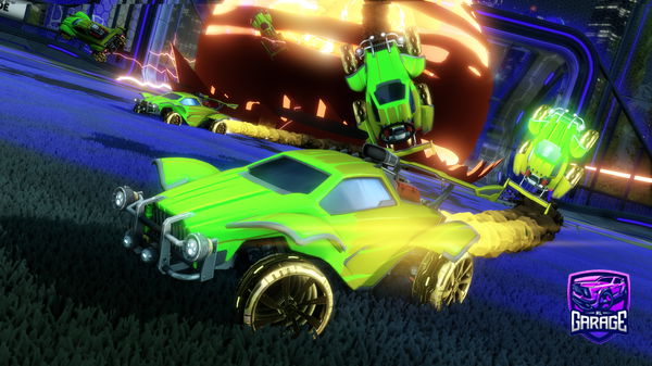 A Rocket League car design from fazefgkay