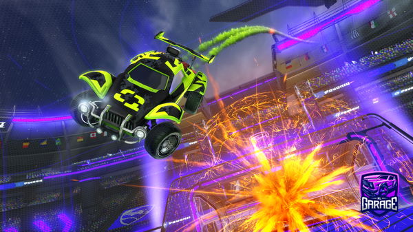 A Rocket League car design from npolidore22