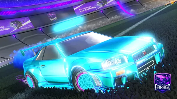A Rocket League car design from Fennec224